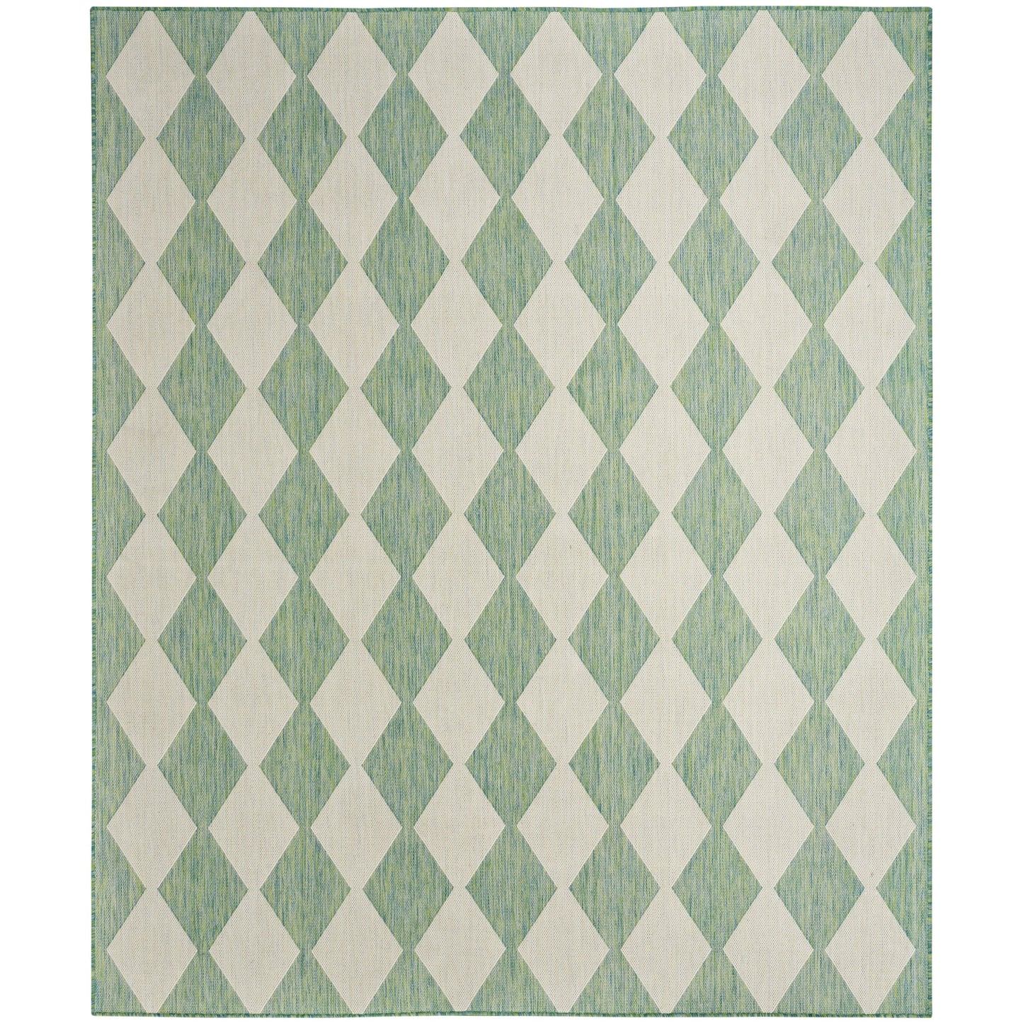 Nourison Positano Geometrischer Teppich für drinnen und draußen