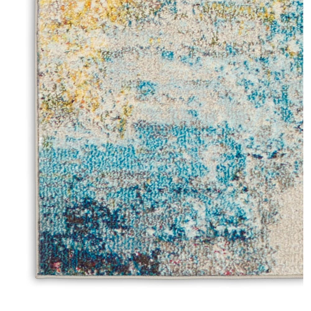 Nourison Moderner abstrakter Sublime-Teppich