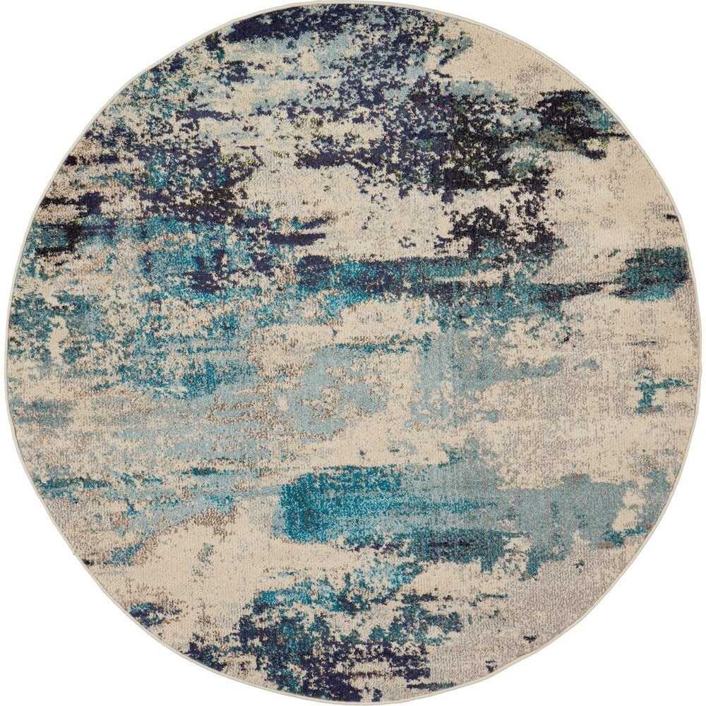 Nourison Moderner abstrakter Sublime-Teppich