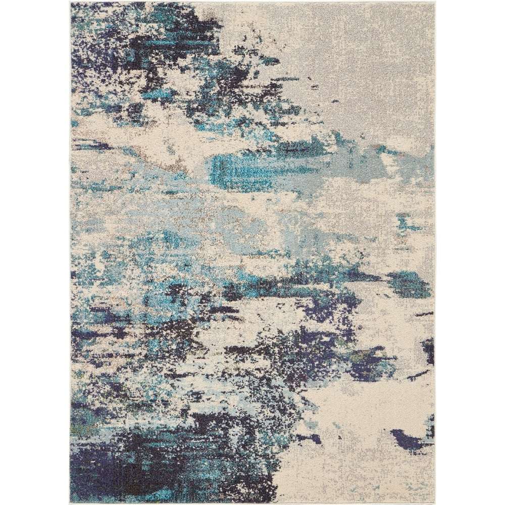 Nourison Moderner abstrakter Sublime-Teppich