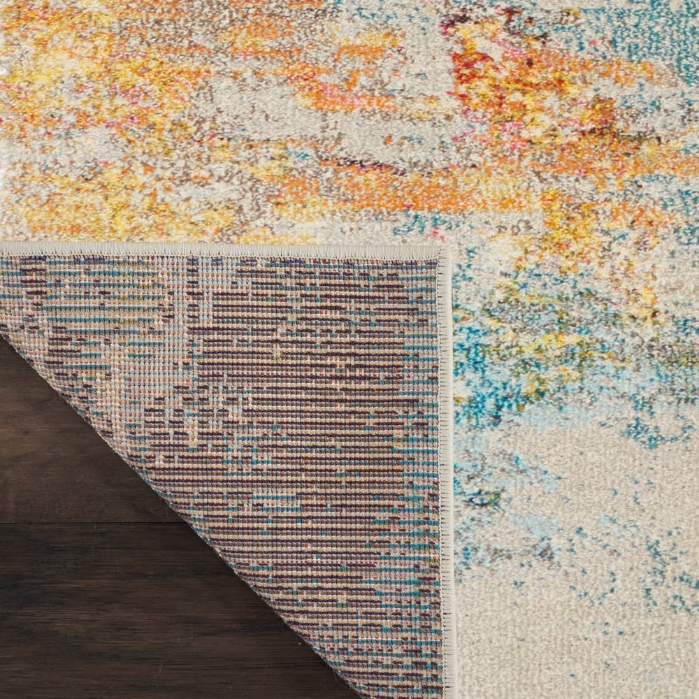 Nourison Moderner abstrakter Sublime-Teppich