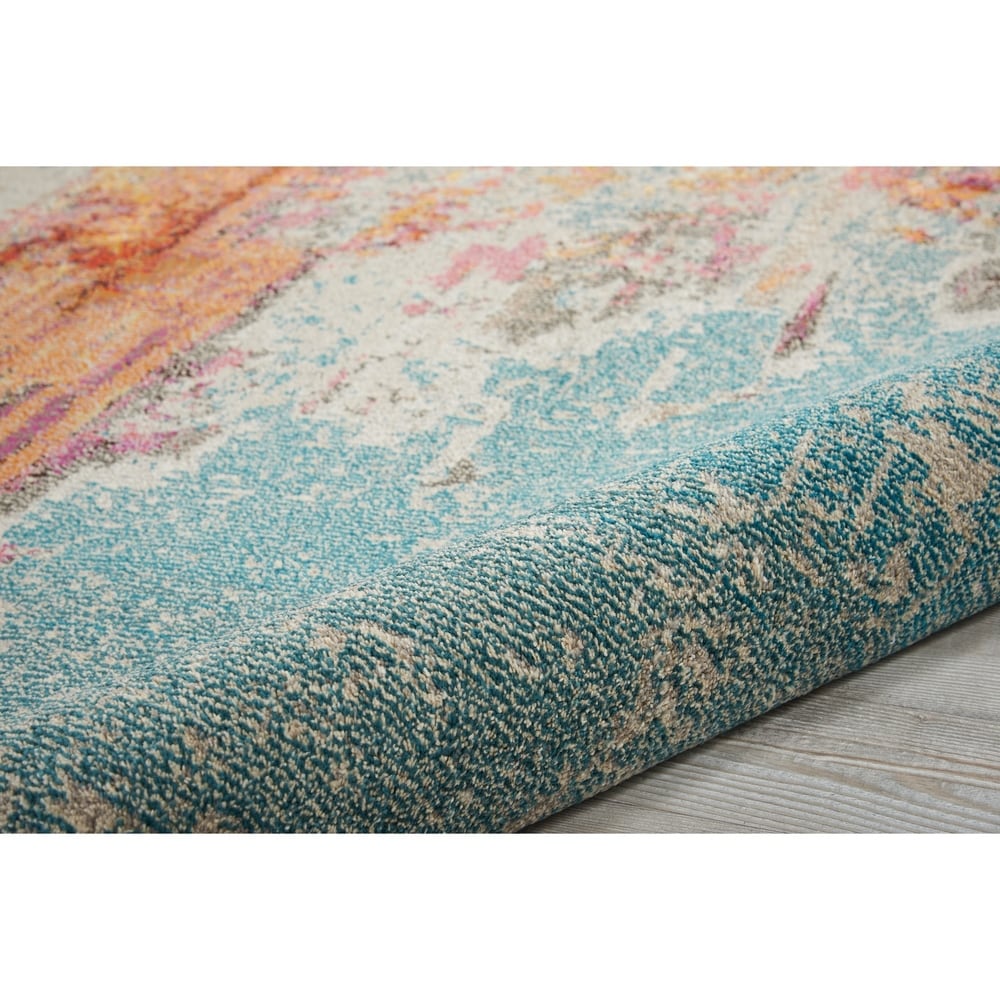 Nourison Moderner abstrakter Sublime-Teppich