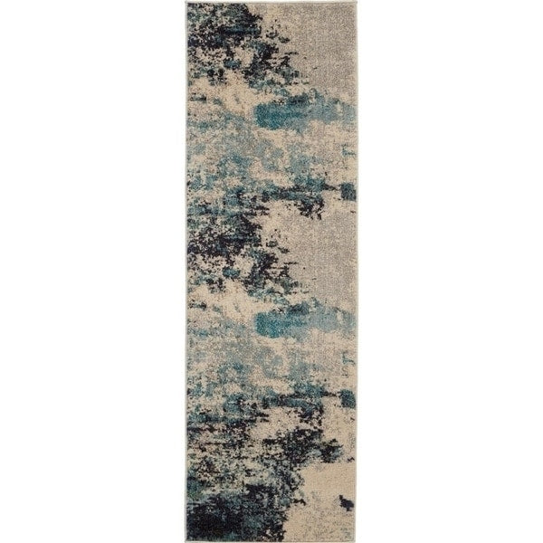 Nourison Moderner abstrakter Sublime-Teppich