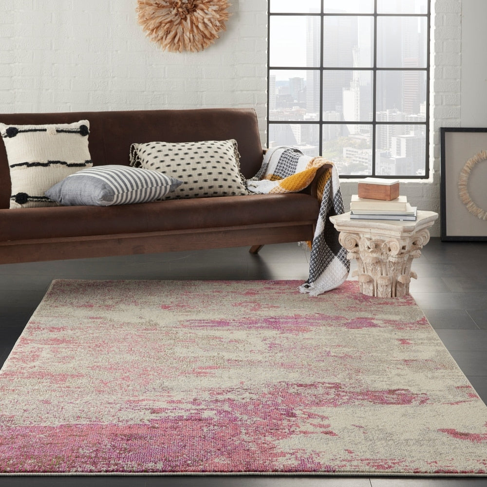 Nourison Moderner abstrakter Sublime-Teppich