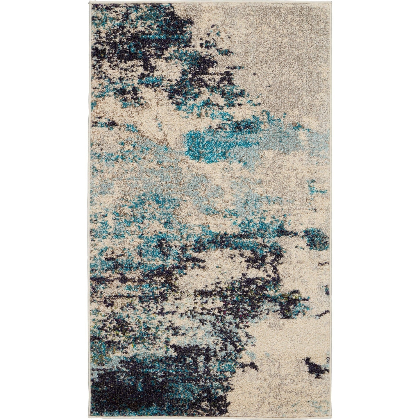 Nourison Moderner abstrakter Sublime-Teppich