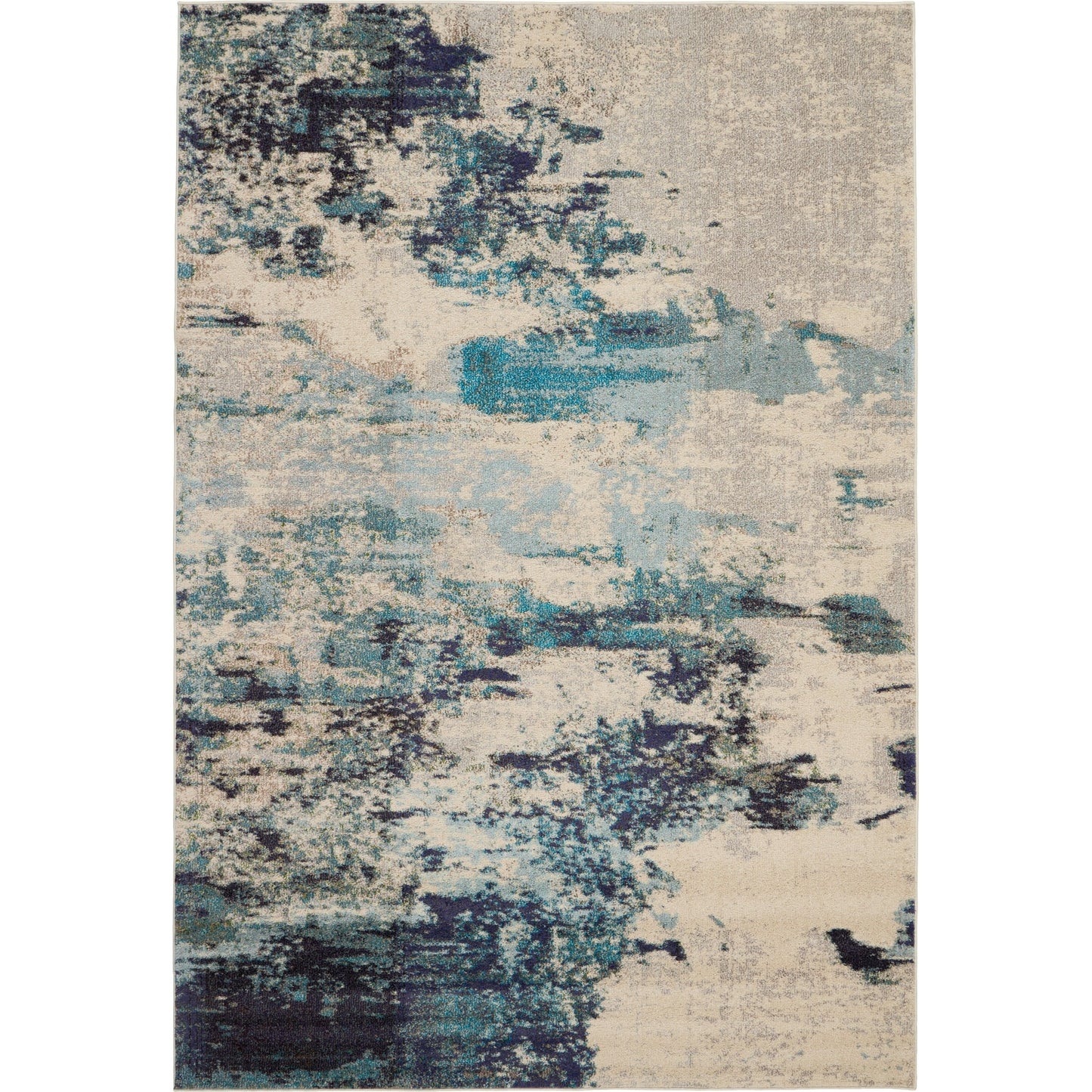 Nourison Moderner abstrakter Sublime-Teppich