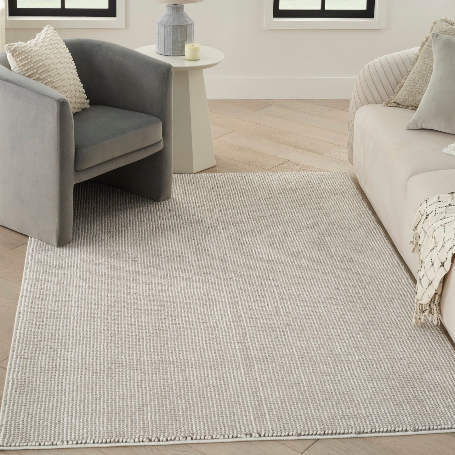 Nourison Textured Home Indoor Abstract Area Rug