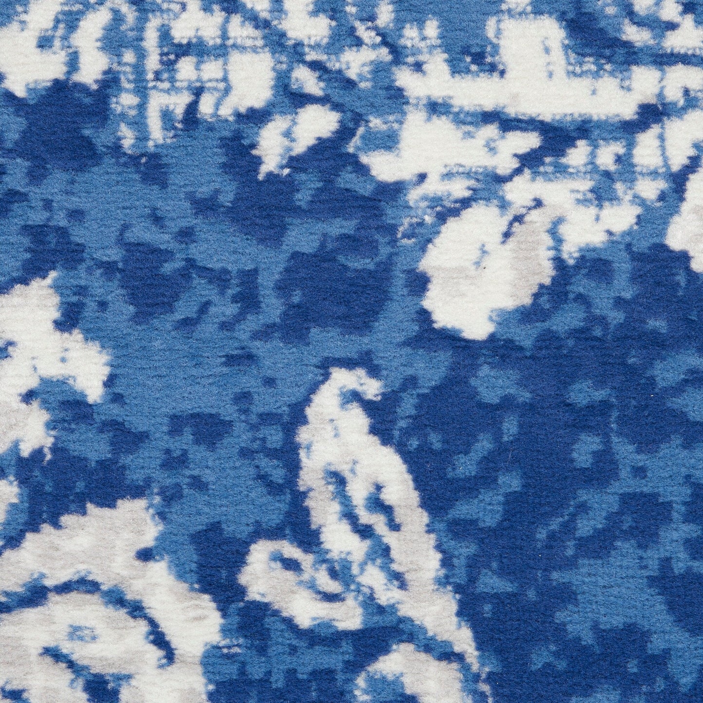 Nourison Whimsicle French Country Botanical Elfenbein-Marine-Teppich