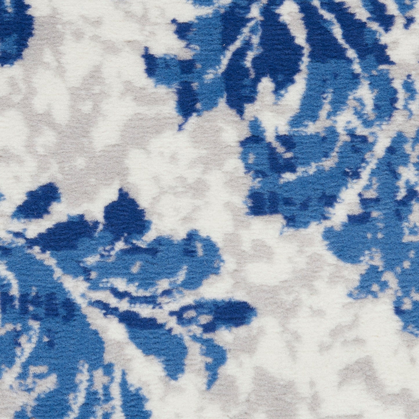 Nourison Whimsicle French Country Botanical Elfenbein-Marine-Teppich
