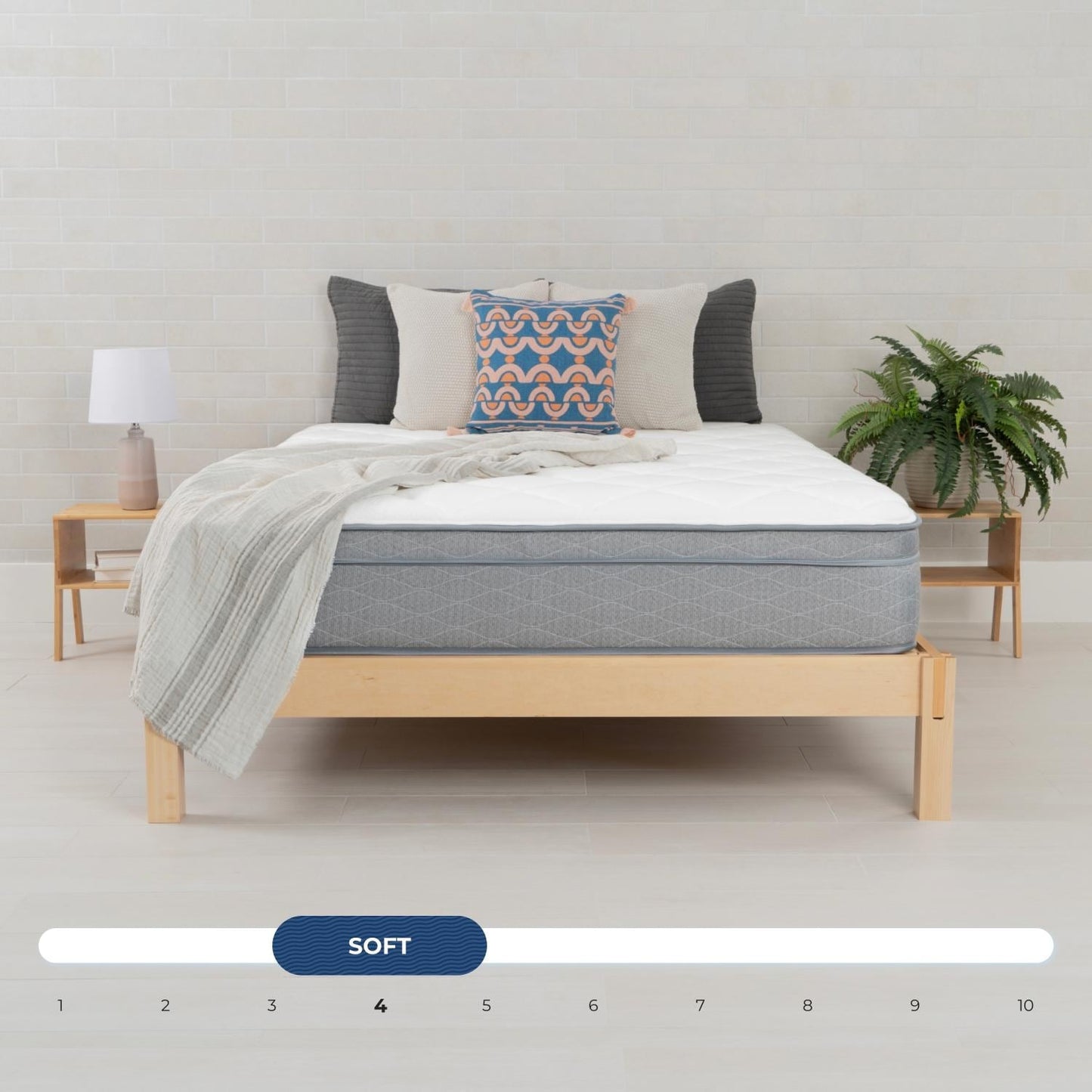 NuForm 11 Mittelweiche Pillow-Top-Matratze