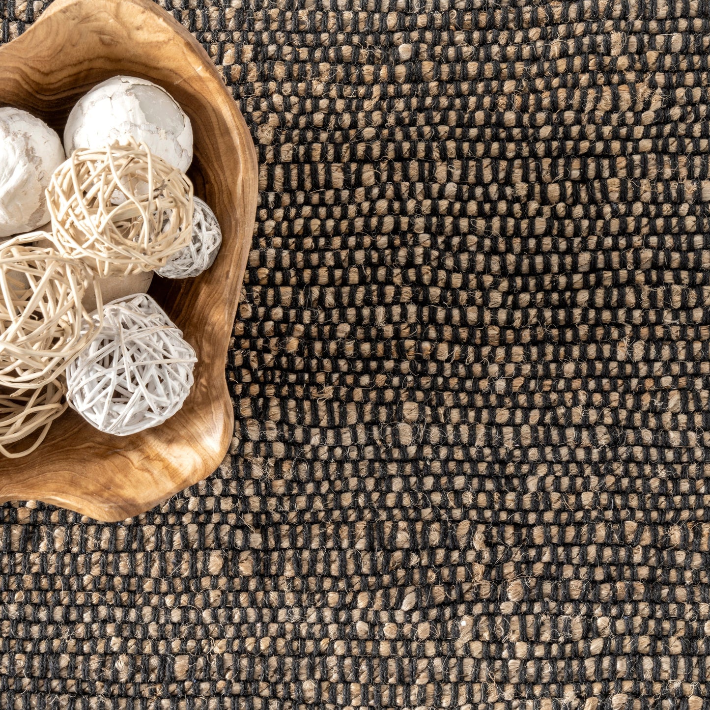 Nuloom Jacky Klassischer Teppich aus Jutemischung
