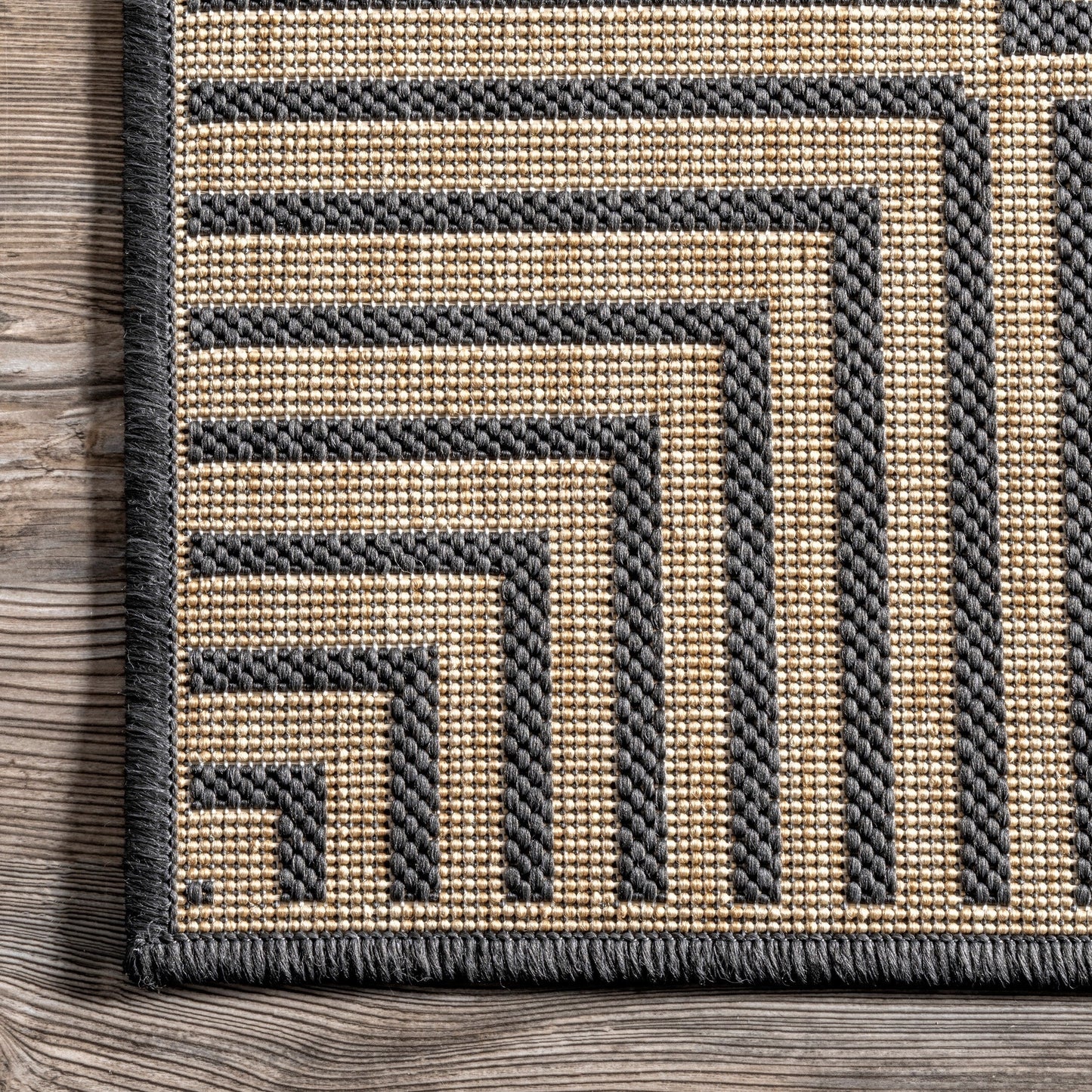 Nuloom Leah Classic Bordered Indoor/Outdoor-Teppich