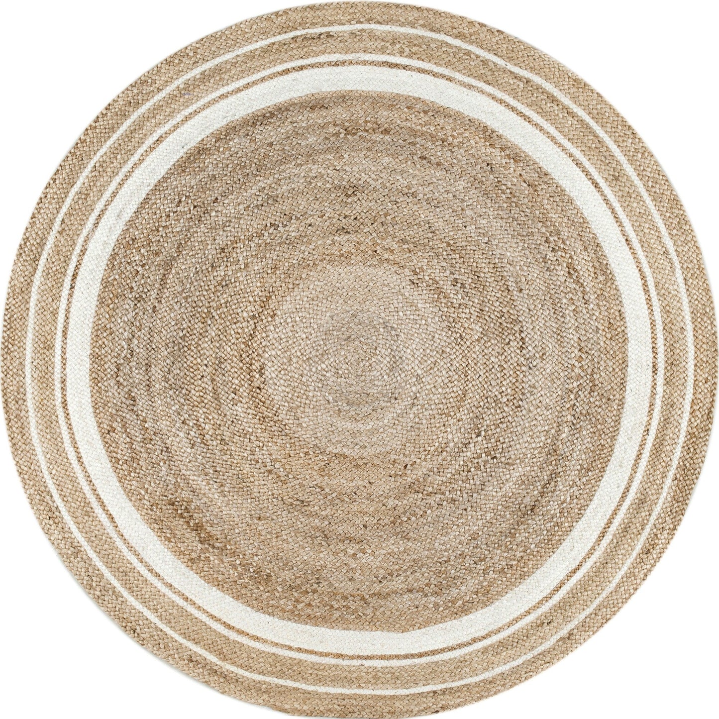 Nuloom Rikki Coastal Geflochtener Jute-Teppich