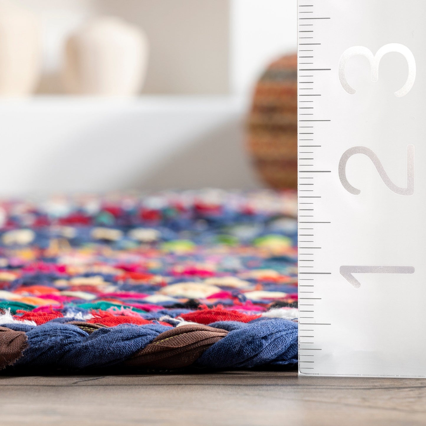 Nuloom Tammara Bohemian Handgeflochtener Flächenteppich