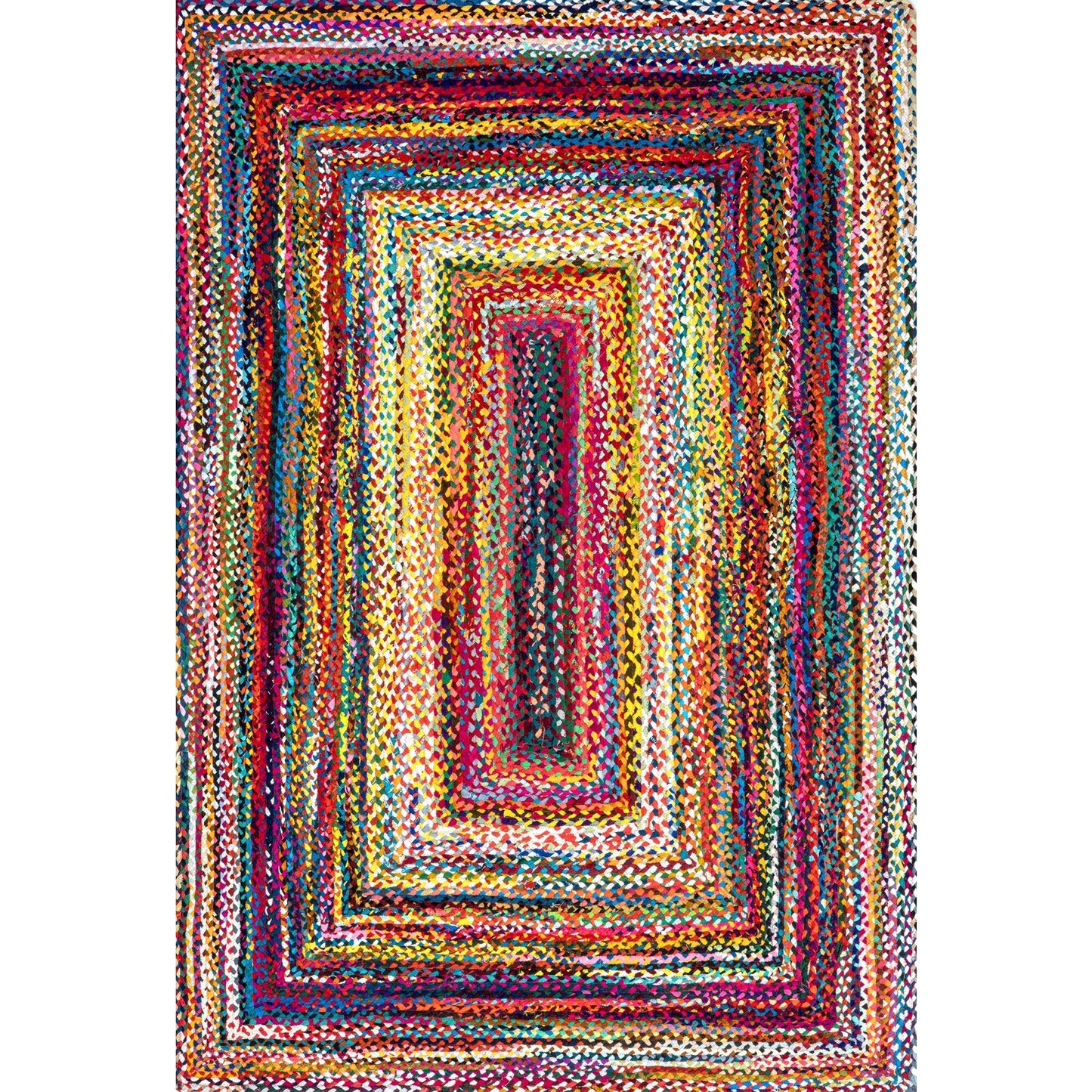 Nuloom Tammara Bohemian Handgeflochtener Flächenteppich