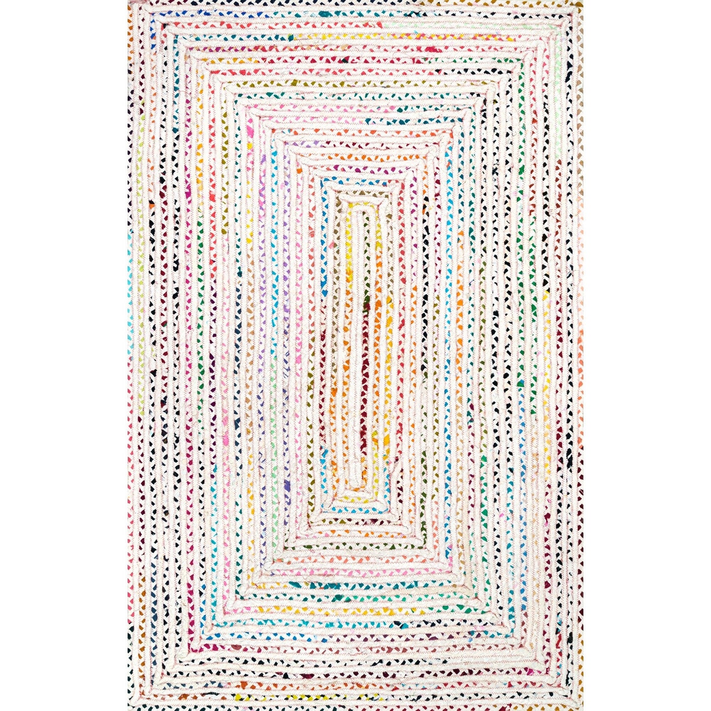 Nuloom Tammara Bohemian Handgeflochtener Flächenteppich