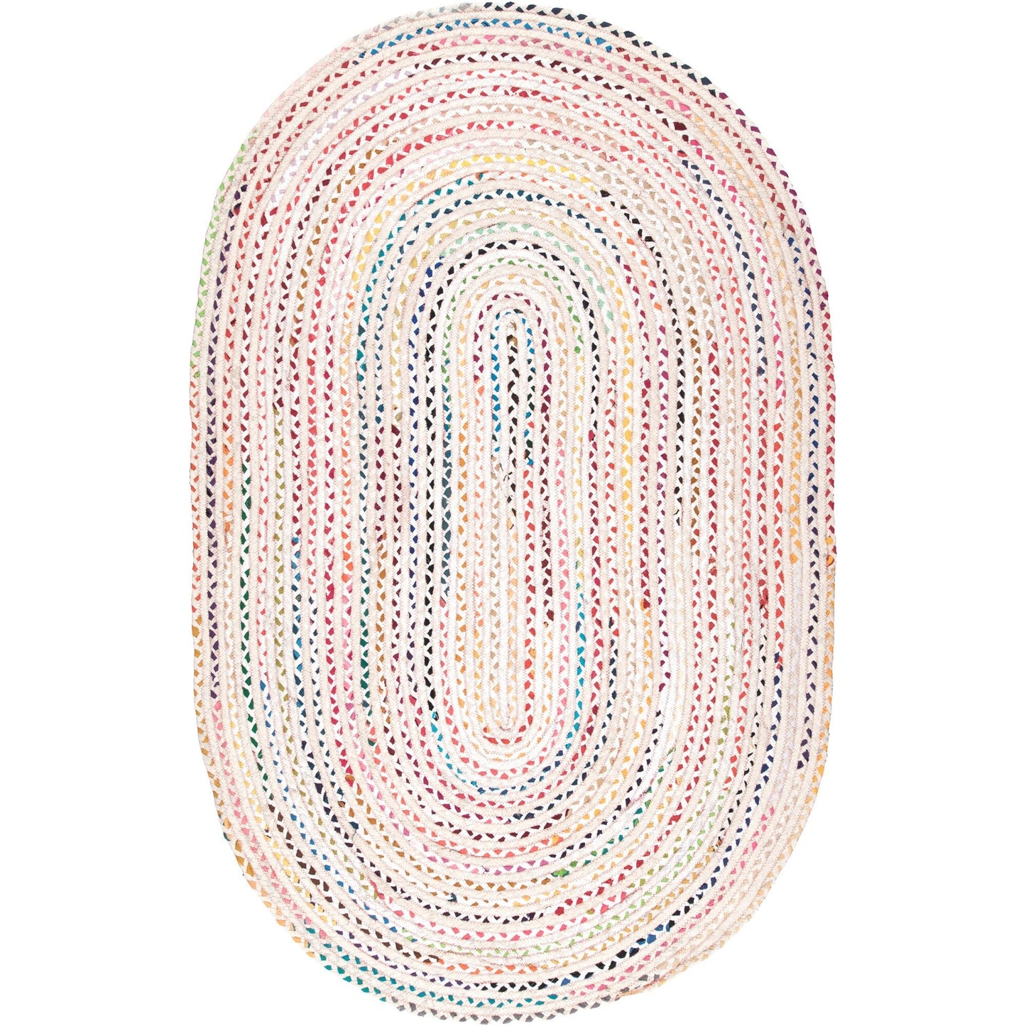 Nuloom Tammara Bohemian Handgeflochtener Flächenteppich