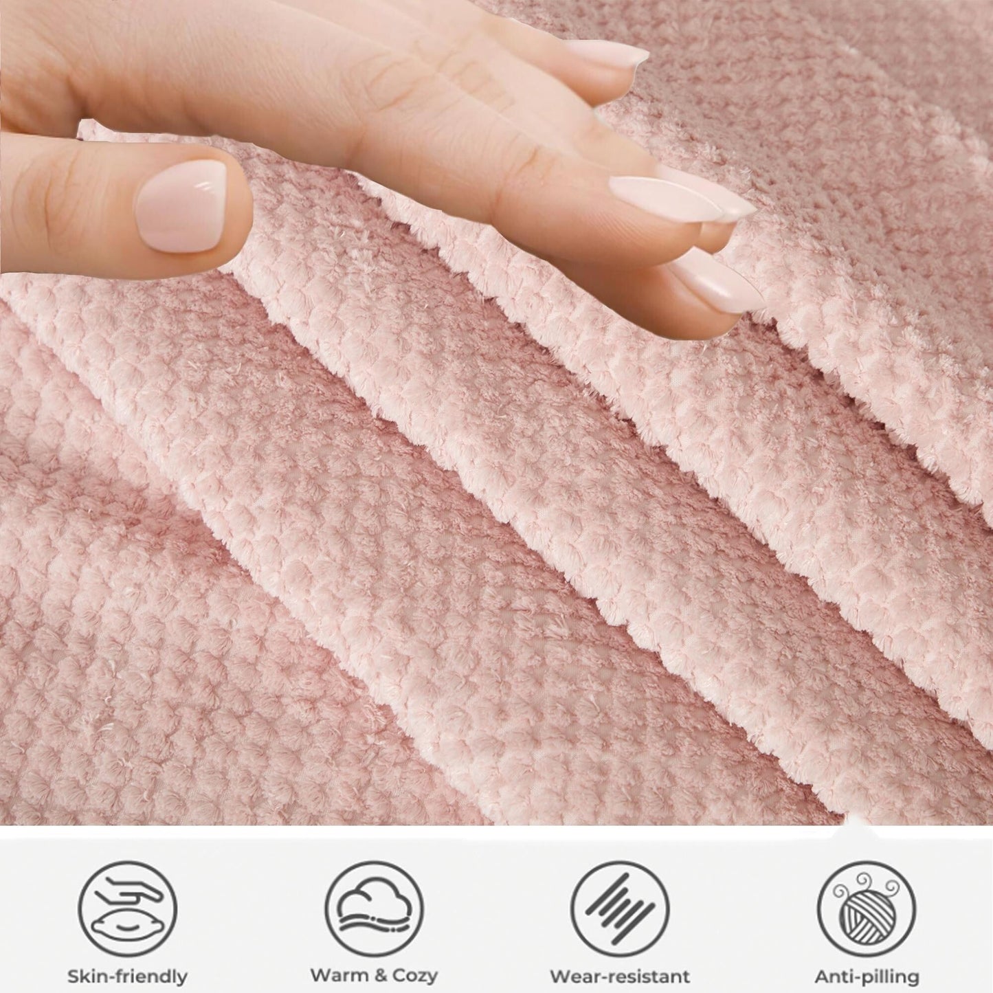 Rosa Cord-Wolkensofa mit Kissen