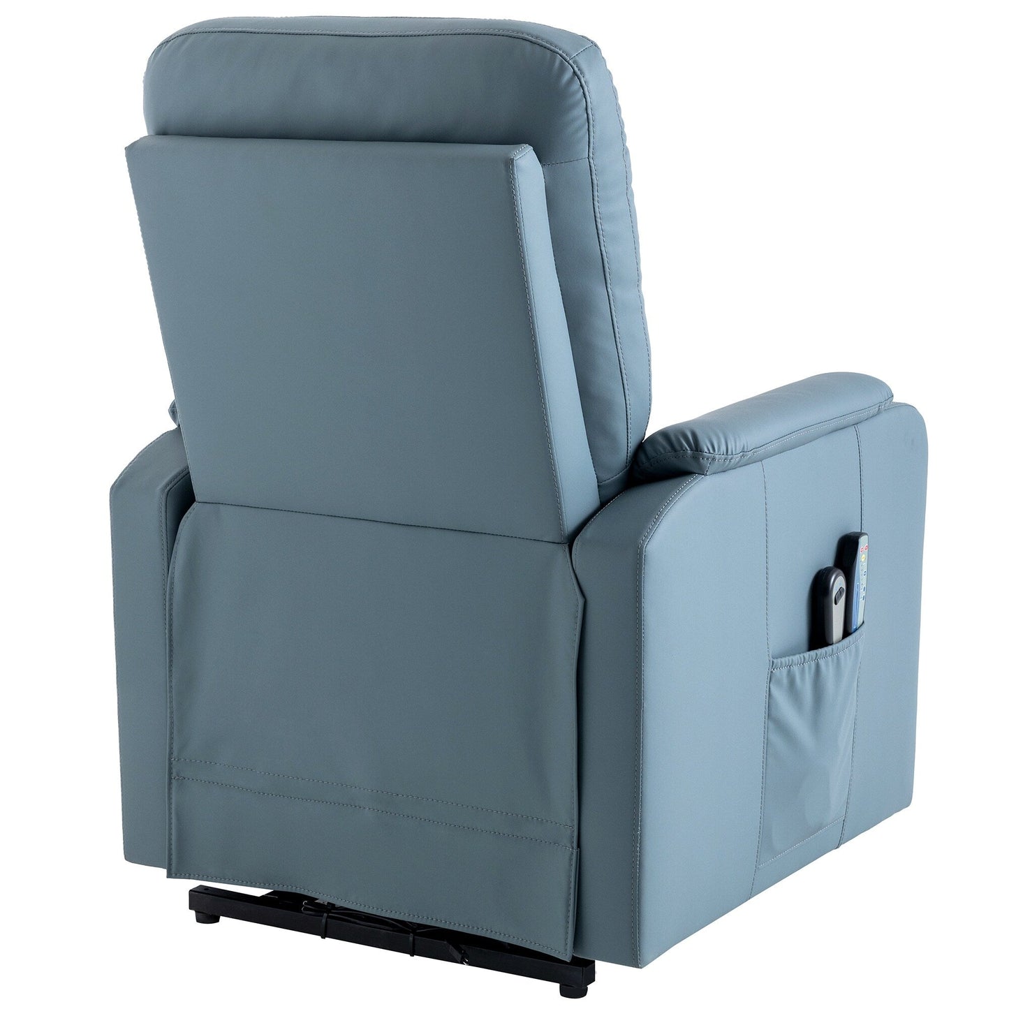 Roomfitters Massage Recliner Chair Electric Power Lift Chairs with Side Pocket, Adjustable Massage and Heating Function