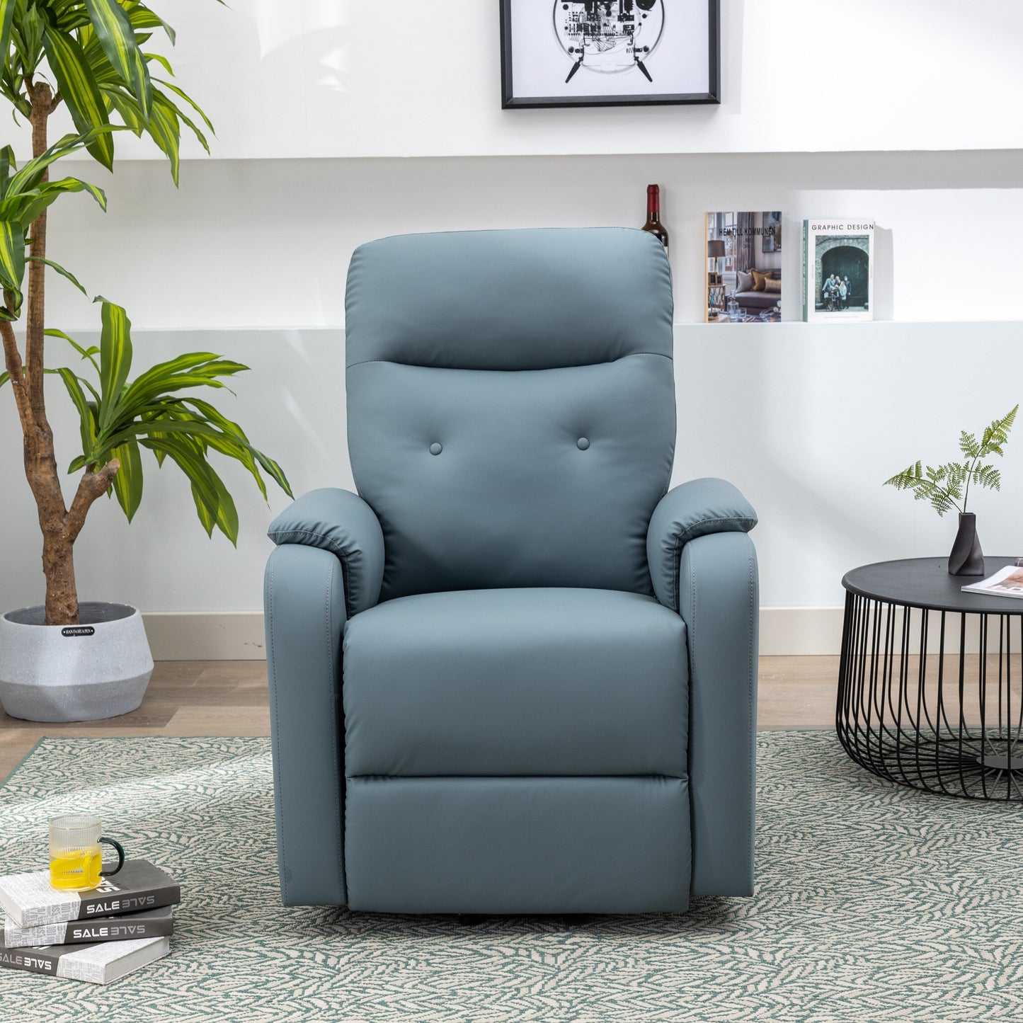 Roomfitters Massage Recliner Chair Electric Power Lift Chairs with Side Pocket, Adjustable Massage and Heating Function