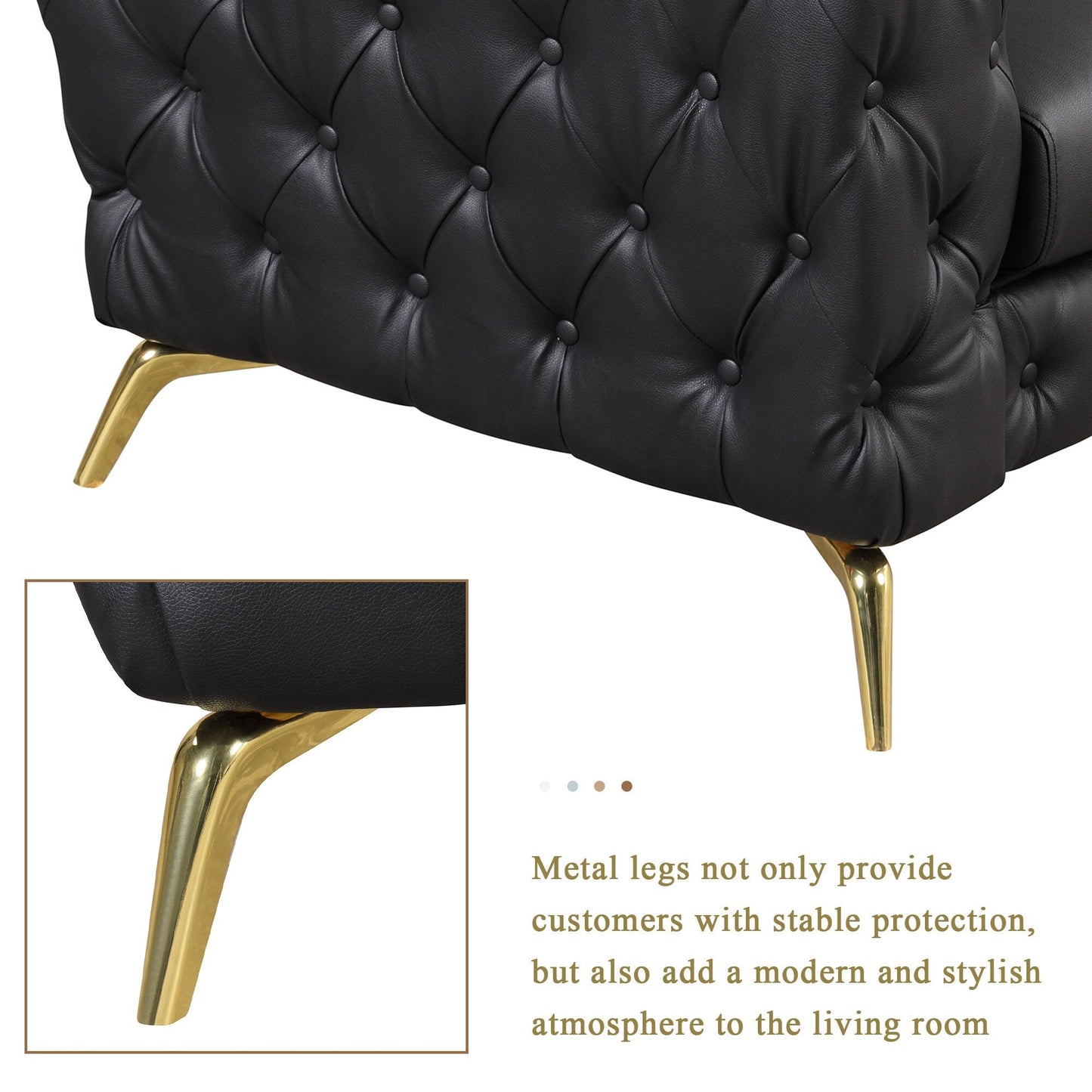 Roomfitters Massage Recliner Chair Electric Power Lift Chairs with Side Pocket, Adjustable Massage and Heating Function