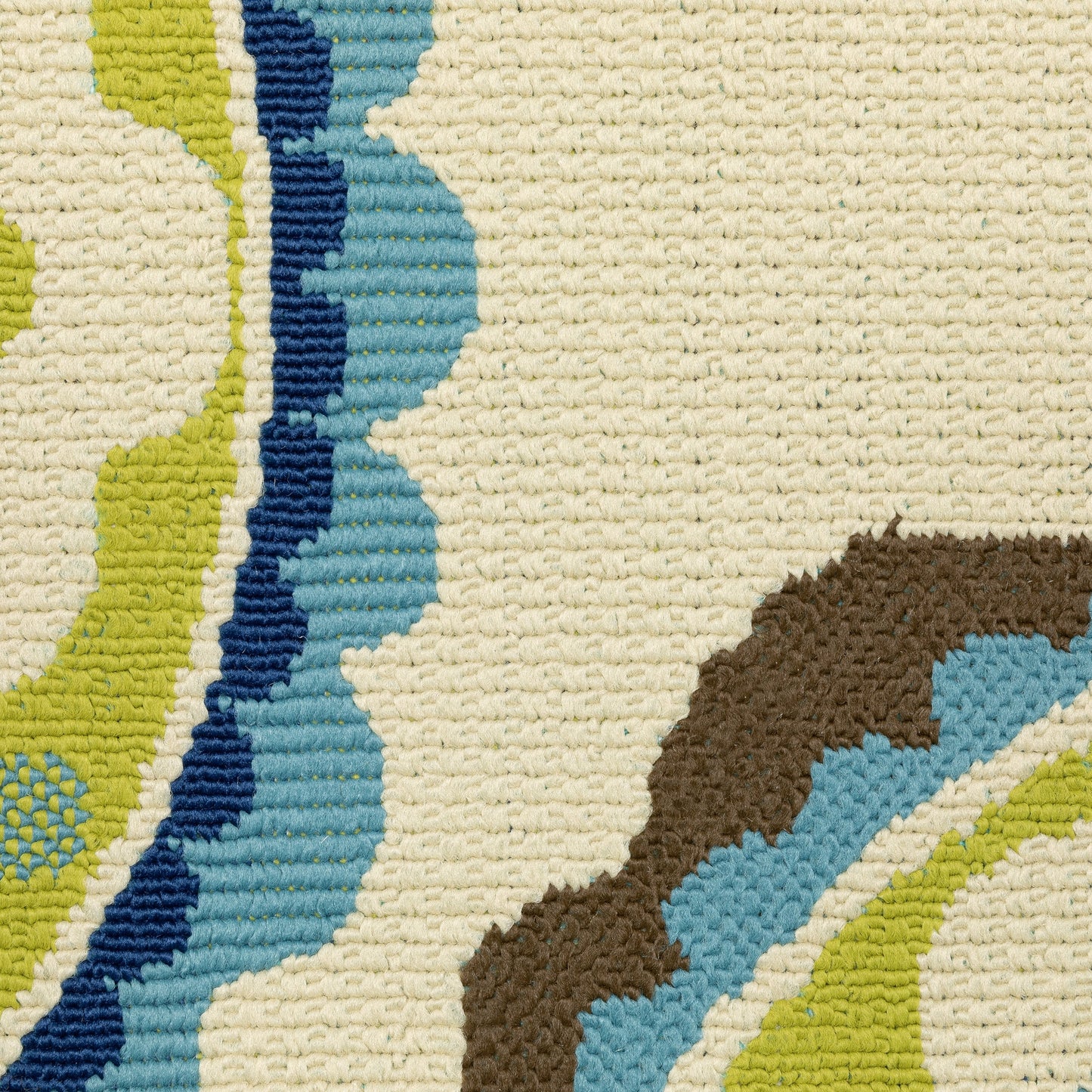 Vista Home Catalina Floral Medallions Indoor/ Outdoor Area Rug--
