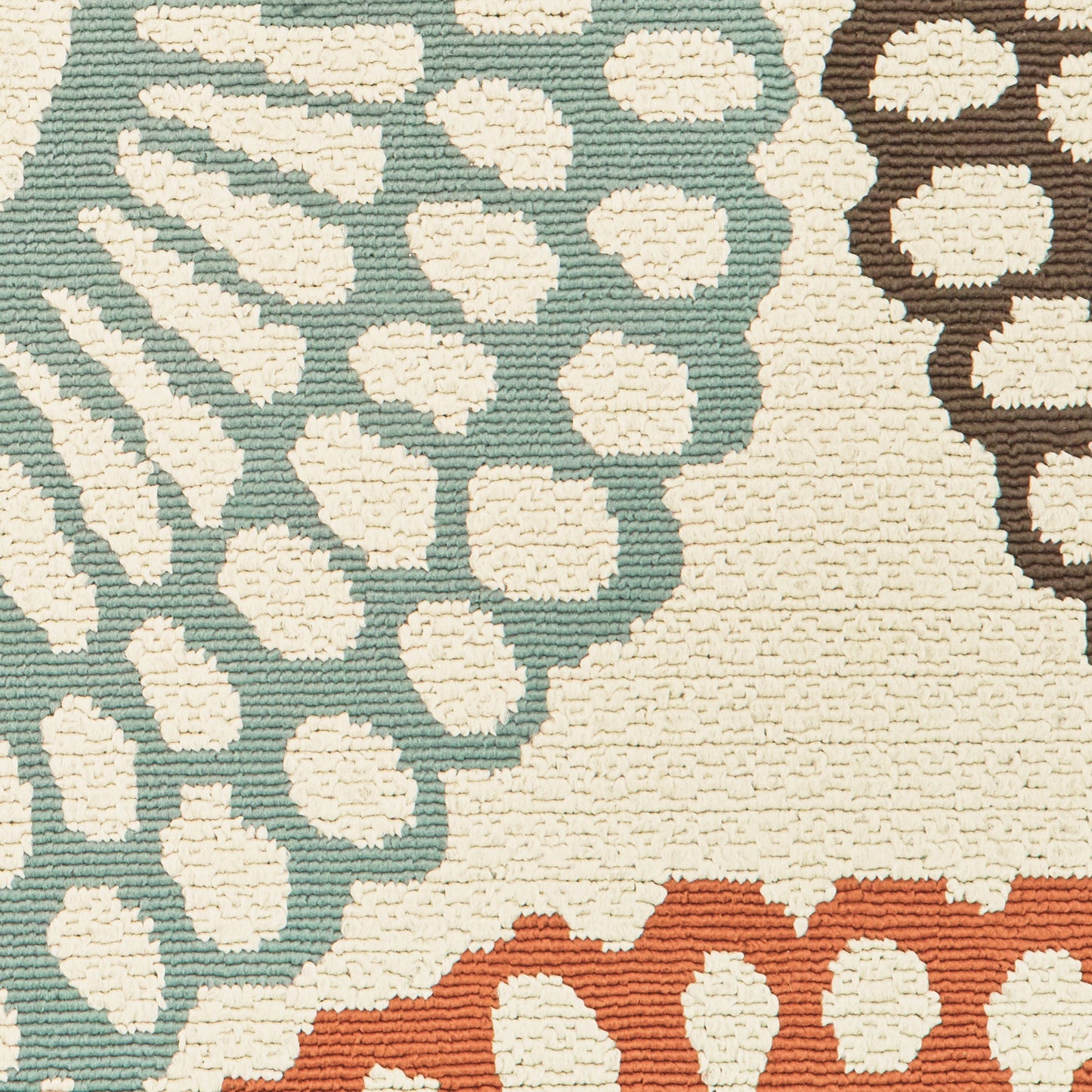 Vista Home Malta Medallions Mehrfarbiger Indoor-Outdoor-Teppich