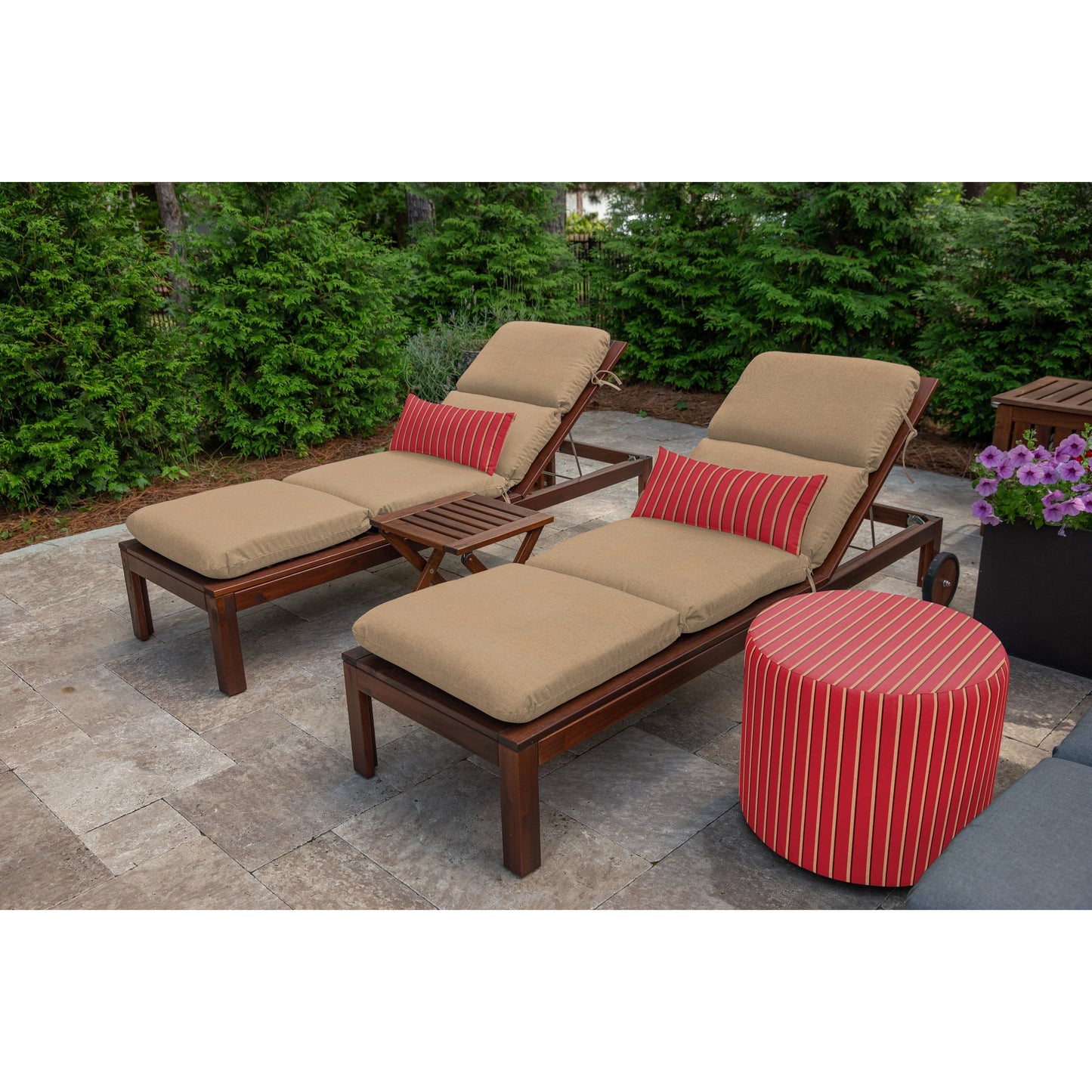 Sunbrella Chaiselongue-Kissen