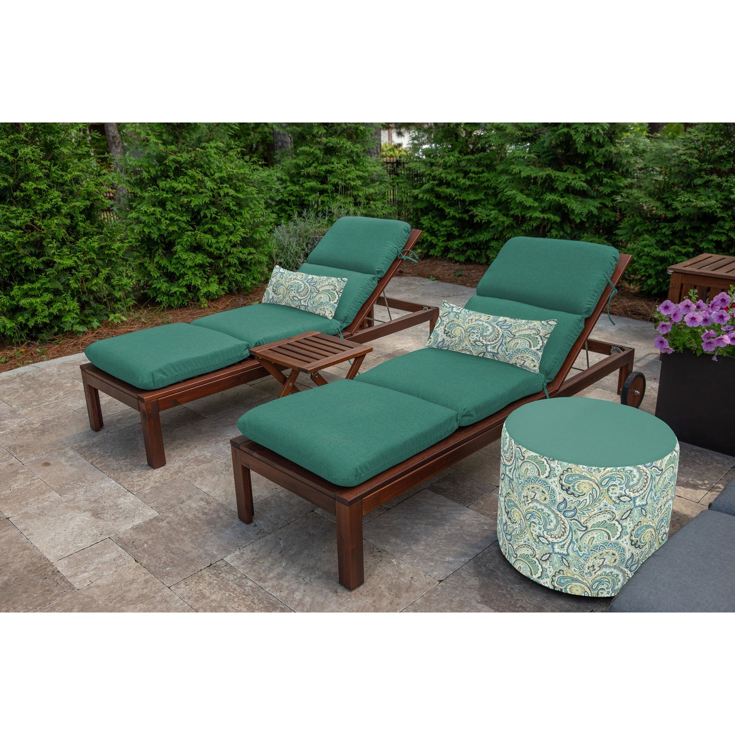 Sunbrella Chaiselongue-Kissen