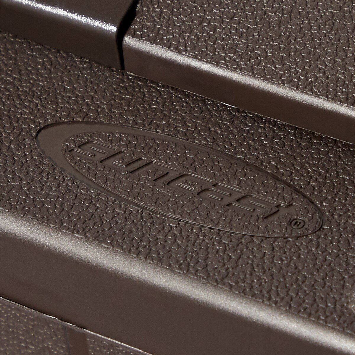 Suncast 30 Gallon Hideaway Mülleimer für den Außenbereich, Cyberspace