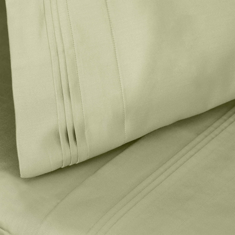 Hochwertiges Bettlaken-Set aus ägyptischer Baumwolle mit 1000 Fadenzahl, tiefe Taschen, solides Design