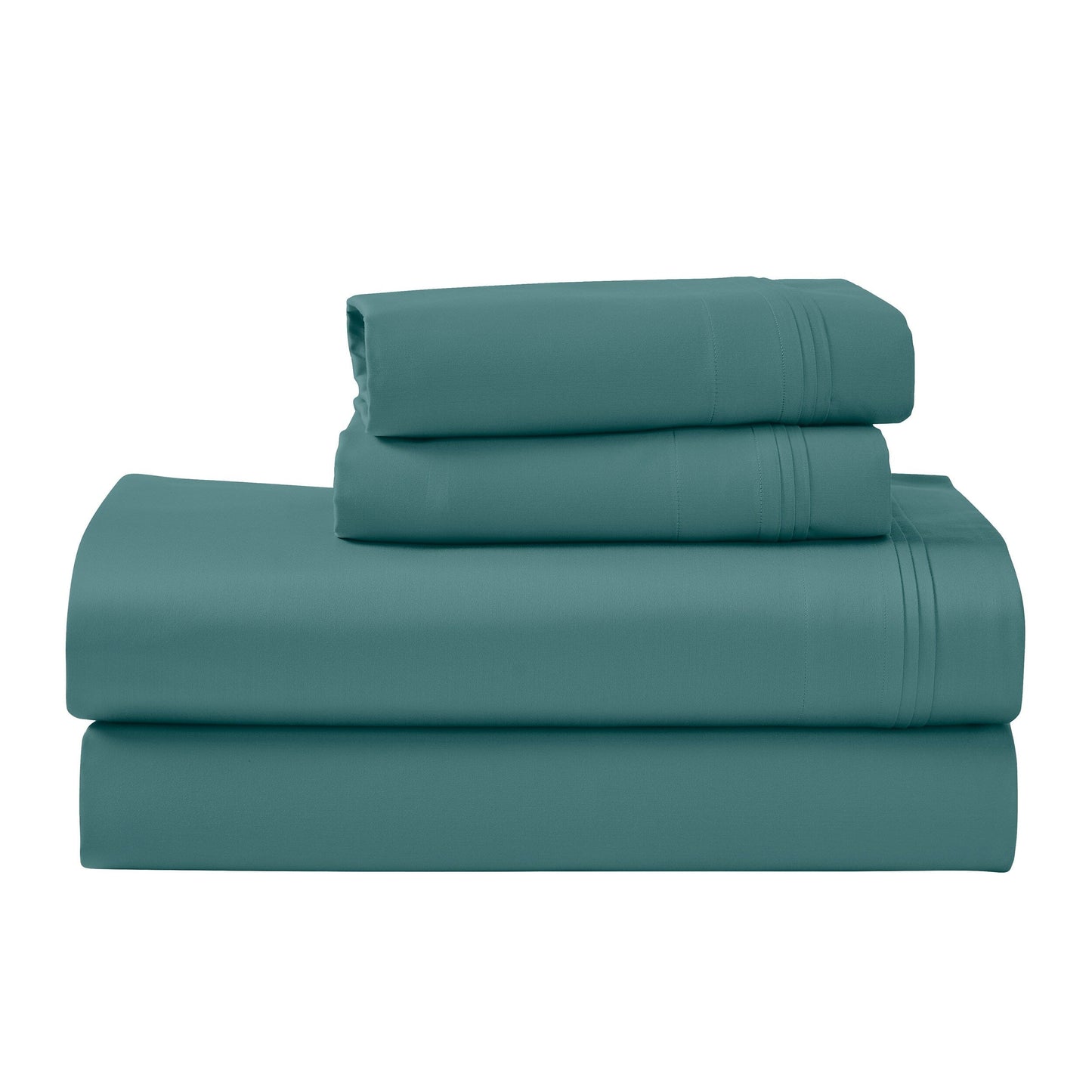 Hochwertiges Bettlaken-Set aus ägyptischer Baumwolle mit 1000 Fadenzahl, tiefe Taschen, solides Design