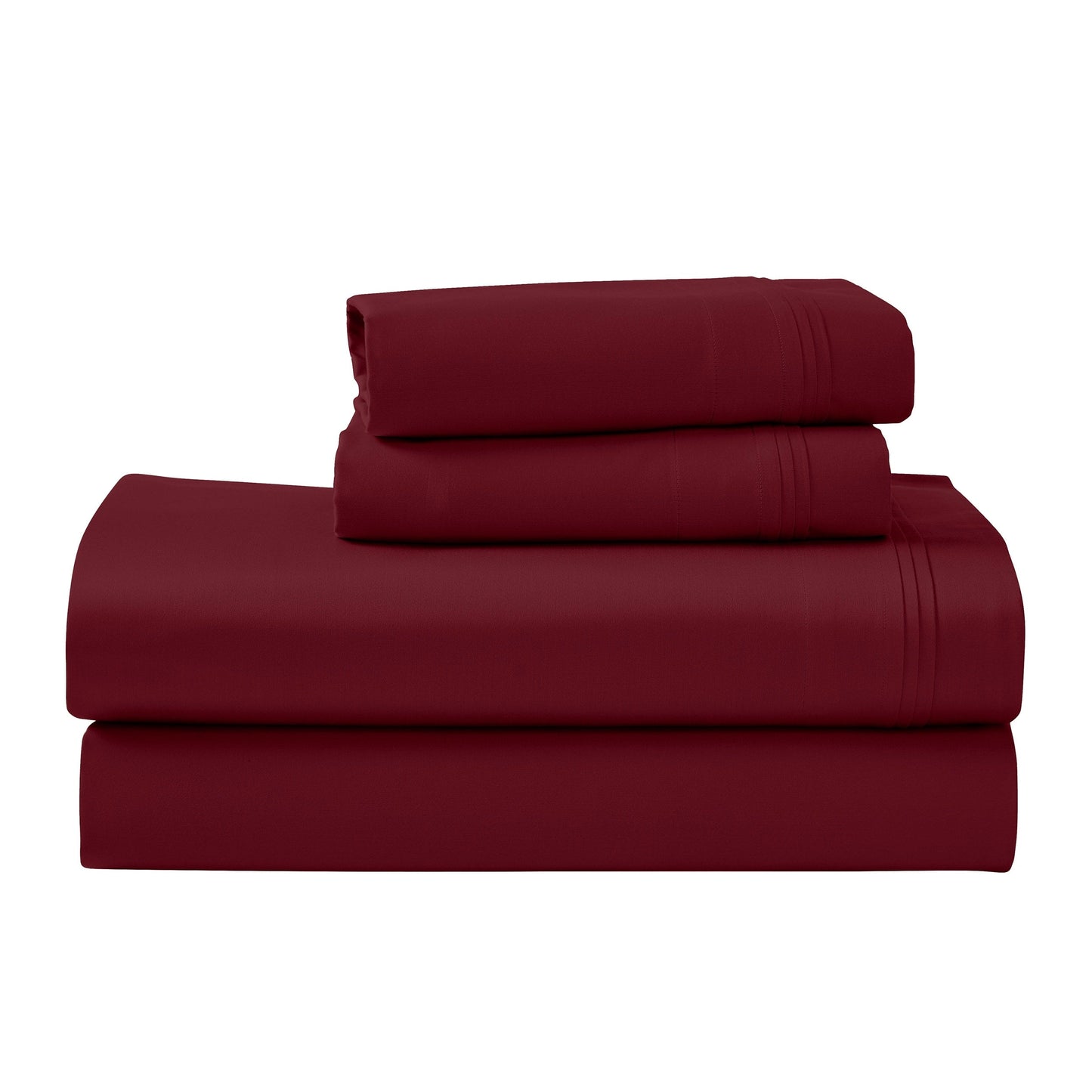 Hochwertiges Bettlaken-Set aus ägyptischer Baumwolle mit 1000 Fadenzahl, tiefe Taschen, solides Design