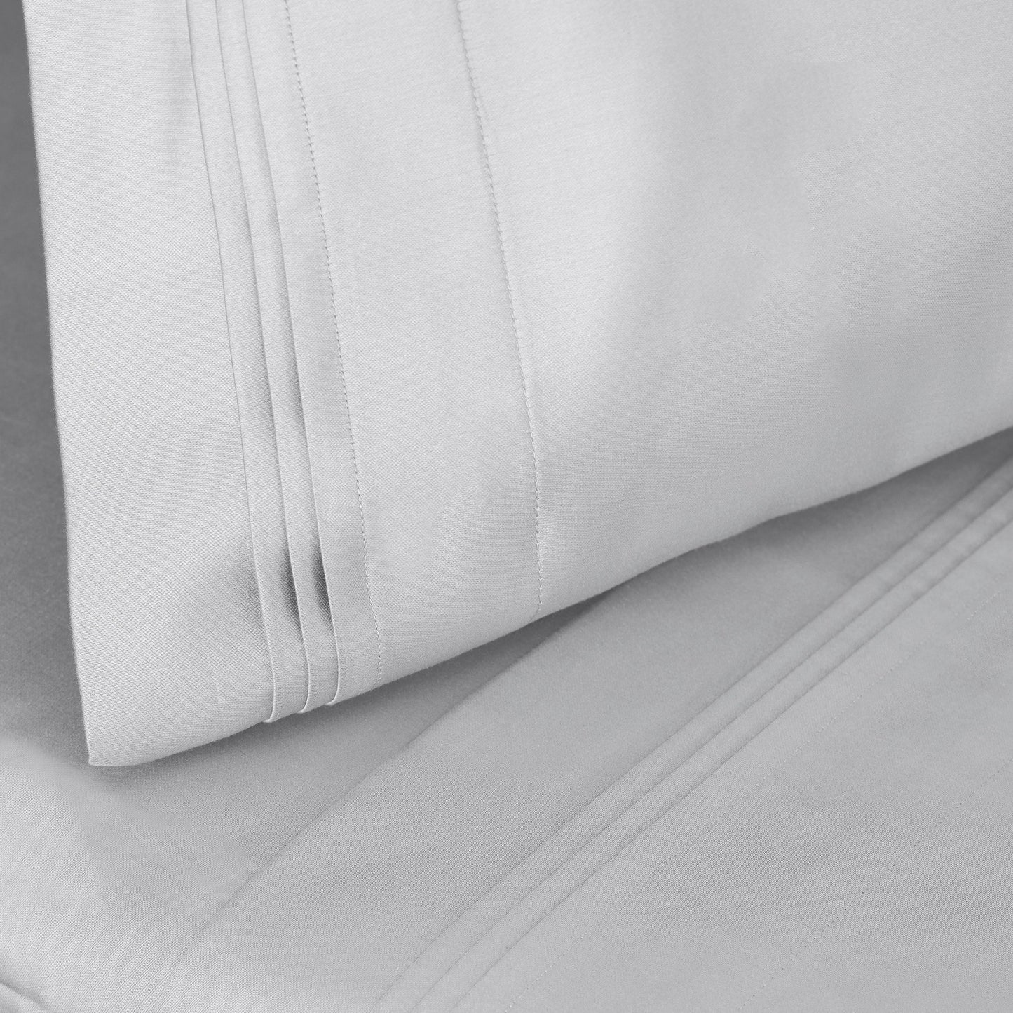 Hochwertiges Bettlaken-Set aus ägyptischer Baumwolle mit 1000 Fadenzahl, tiefe Taschen, solides Design