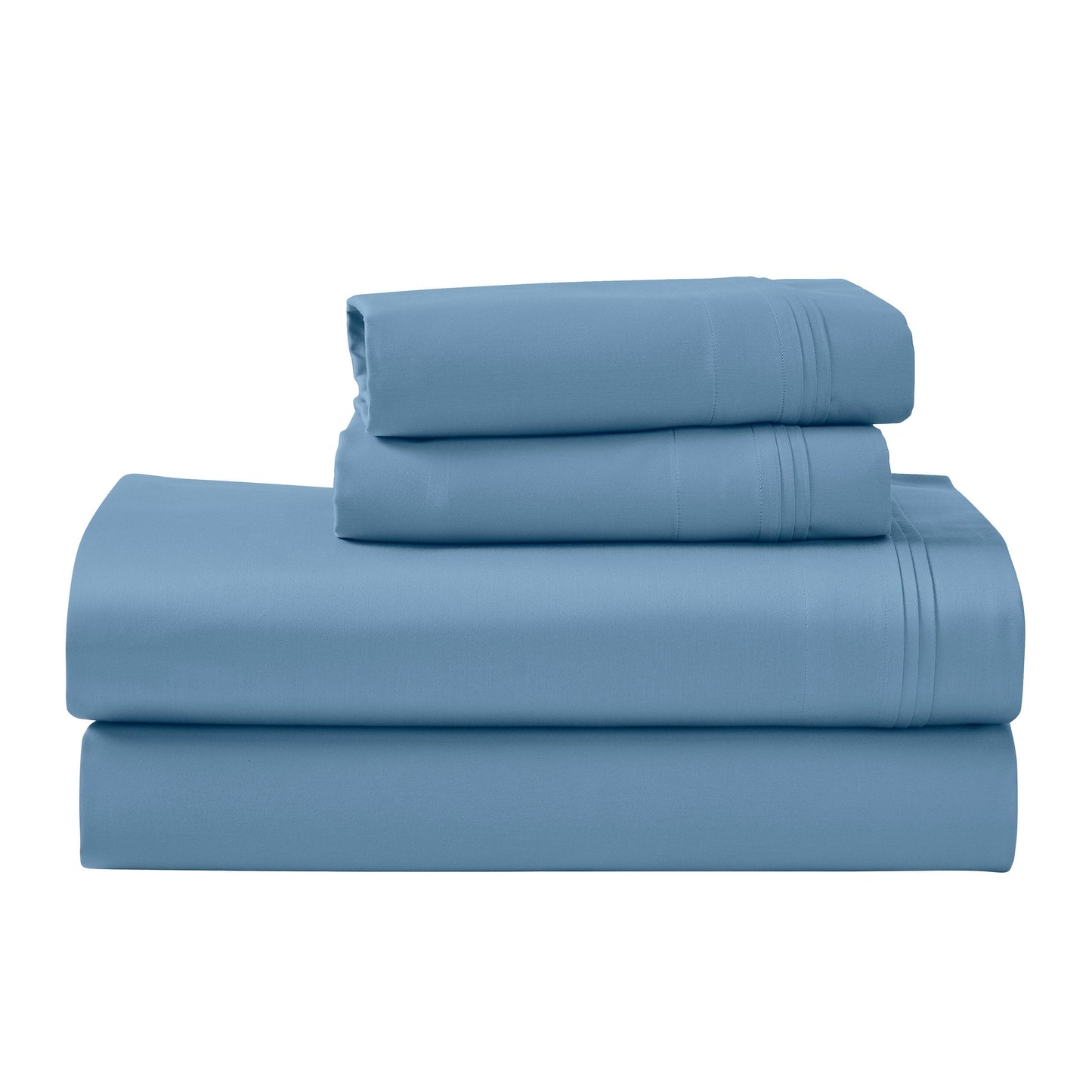 Hochwertiges Bettlaken-Set aus ägyptischer Baumwolle mit 1000 Fadenzahl, tiefe Taschen, solides Design
