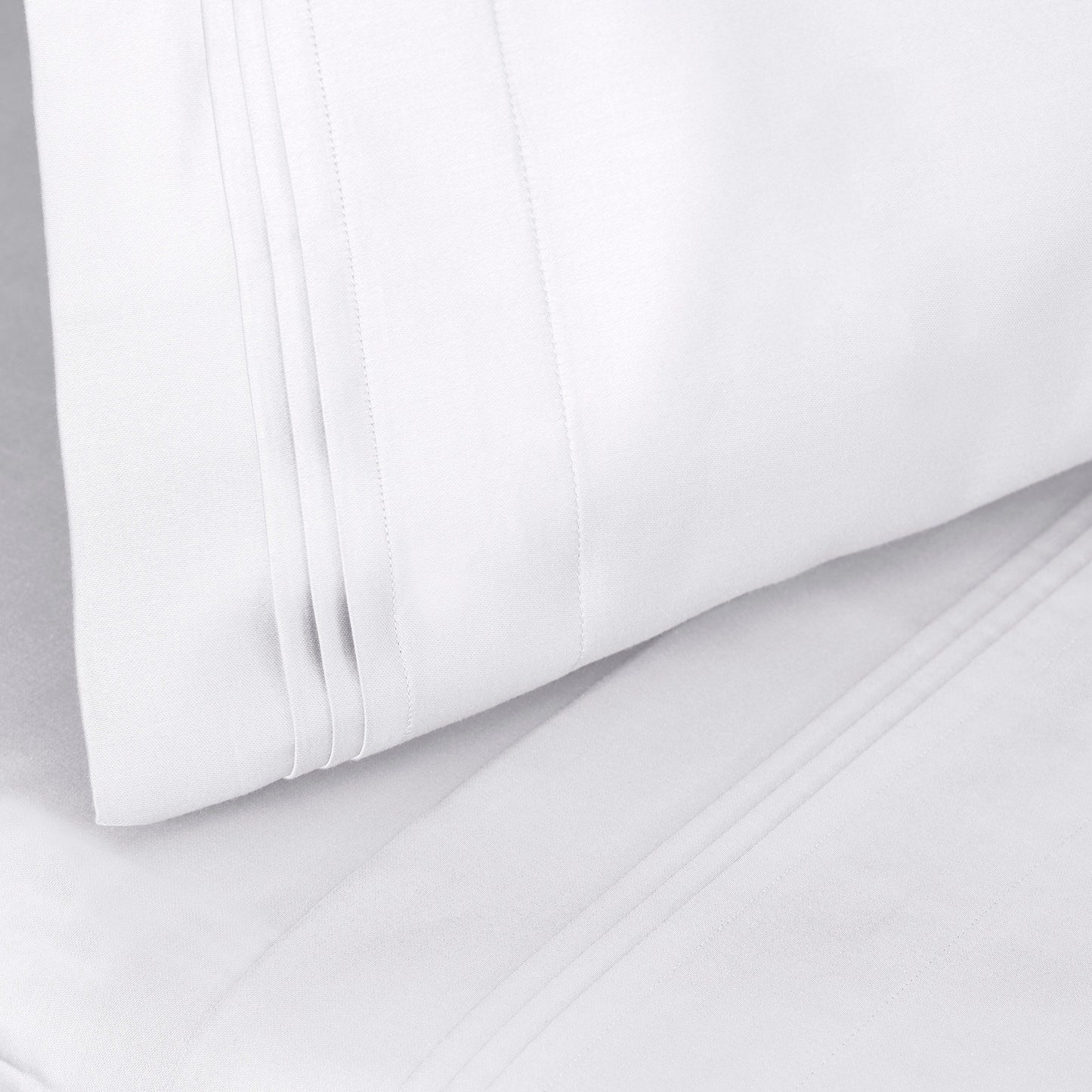 Hochwertiges Bettlaken-Set aus ägyptischer Baumwolle mit 1000 Fadenzahl, tiefe Taschen, solides Design