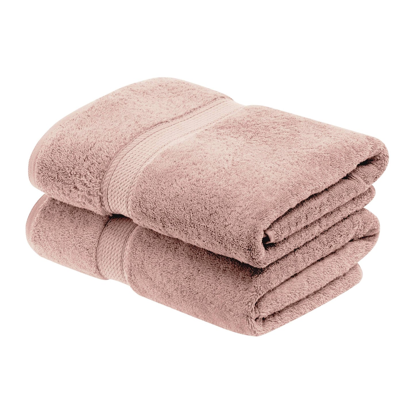 Hochwertiges, schweres Badetuch-Set aus ägyptischer Baumwolle, 2 Stück