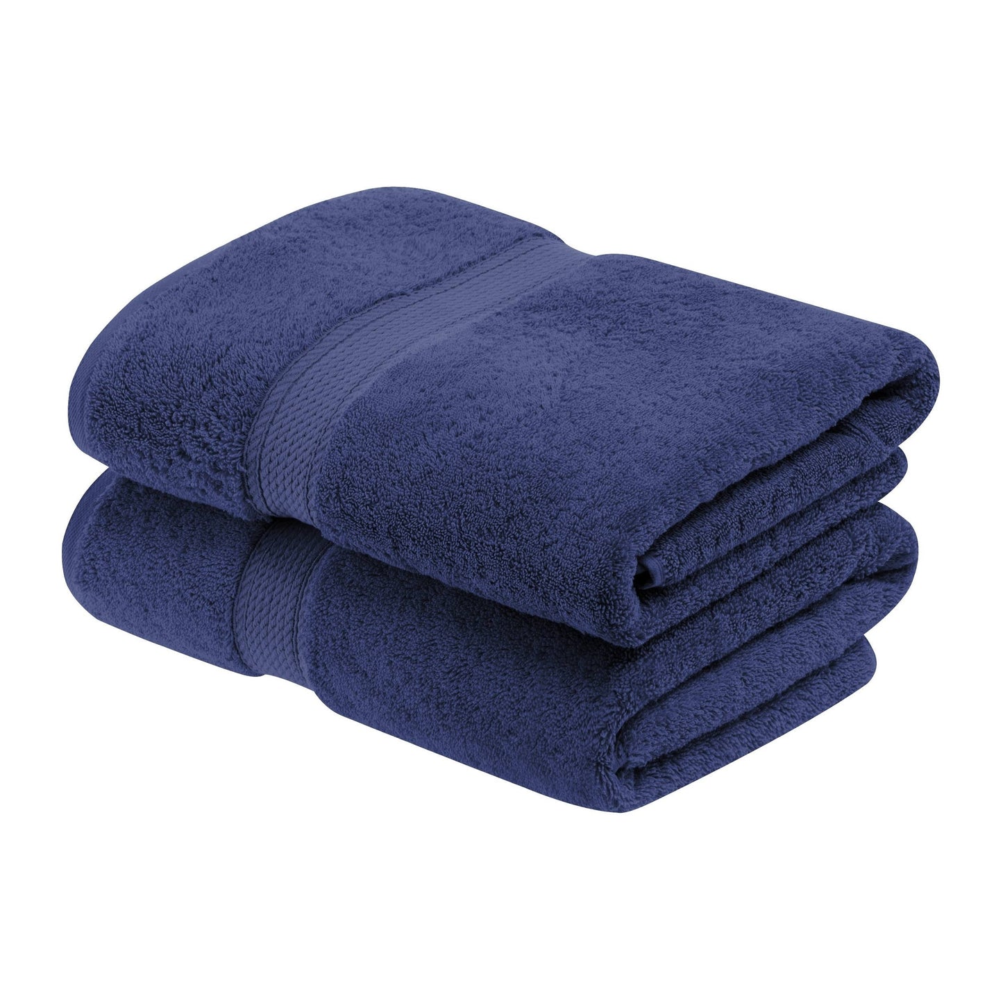 Hochwertiges, schweres Badetuch-Set aus ägyptischer Baumwolle, 2 Stück