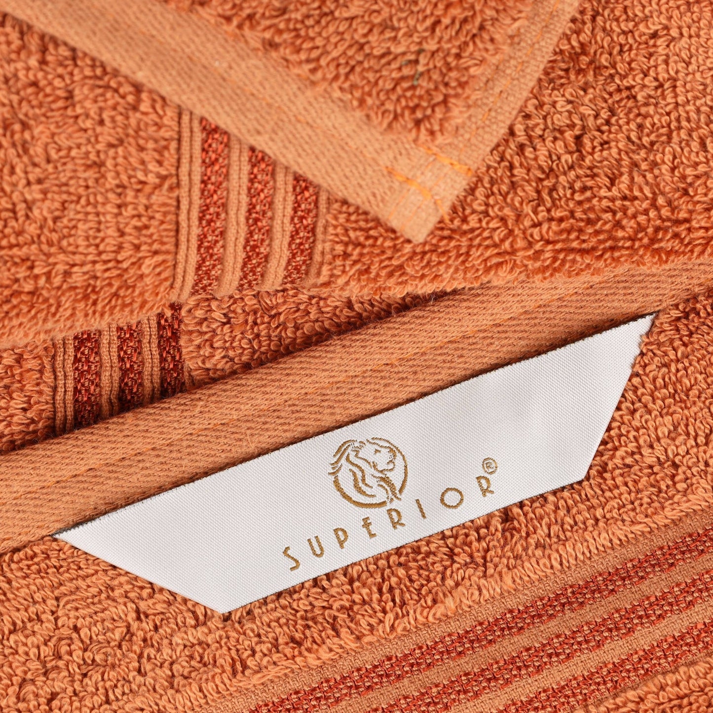 Superior Heritage saugfähiges Handtuchset aus ägyptischer Baumwolle, 12-teilig