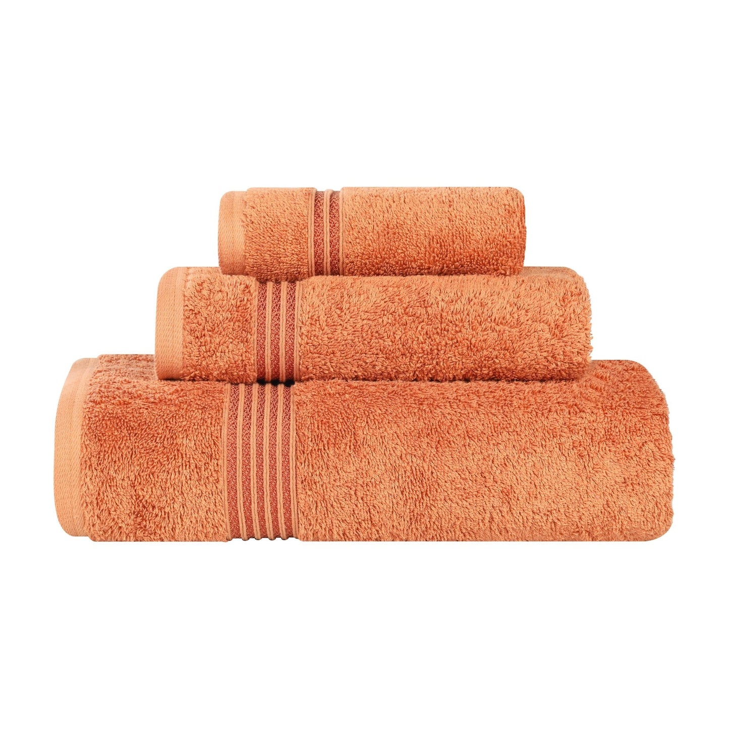 Superior Heritage 3-teiliges saugfähiges Handtuchset aus ägyptischer Baumwolle