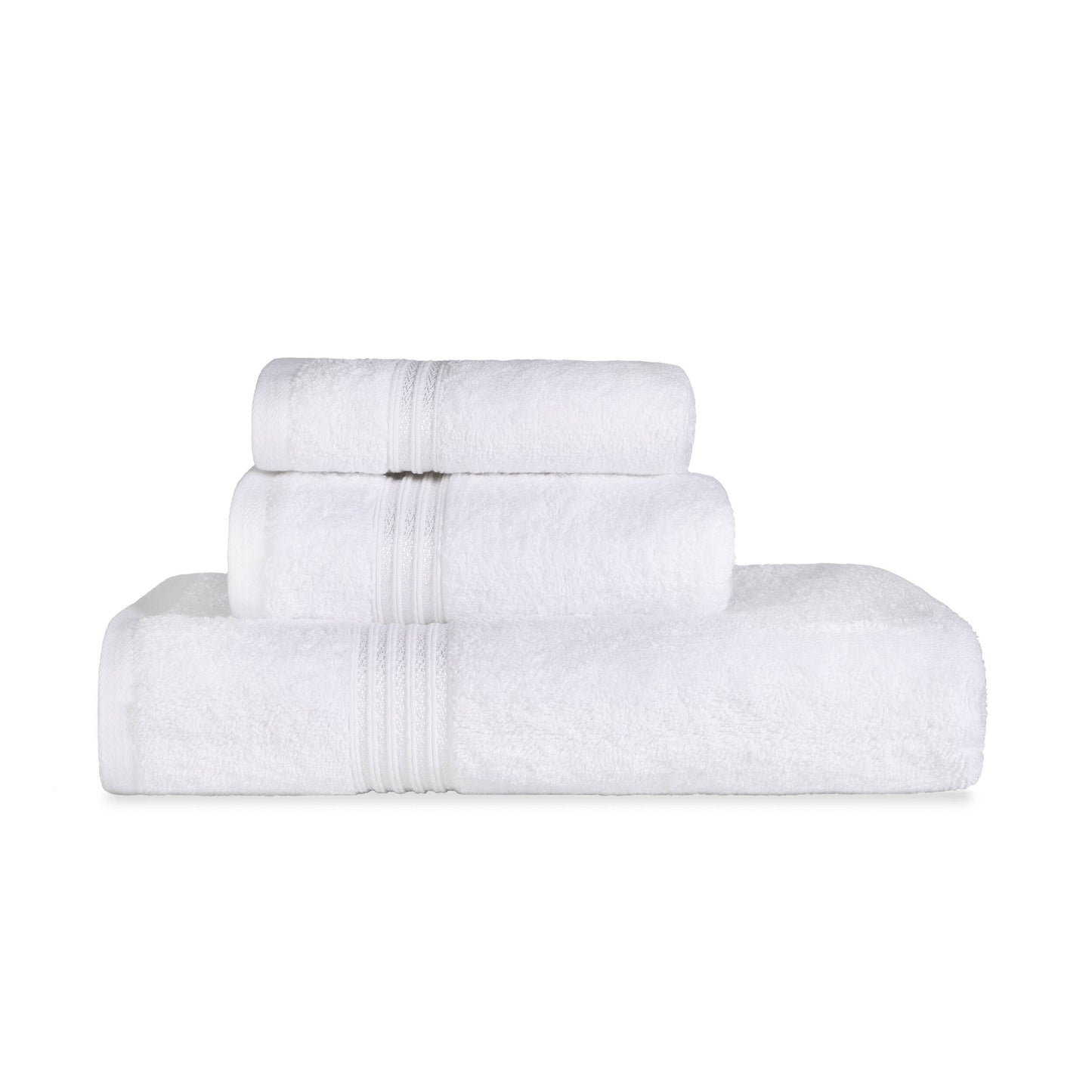 Superior Heritage 3-teiliges saugfähiges Handtuchset aus ägyptischer Baumwolle