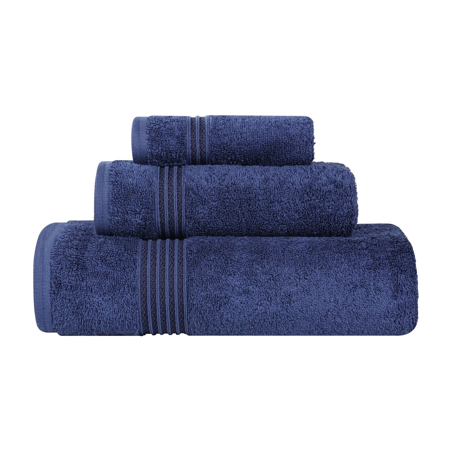 Superior Heritage 3-teiliges saugfähiges Handtuchset aus ägyptischer Baumwolle