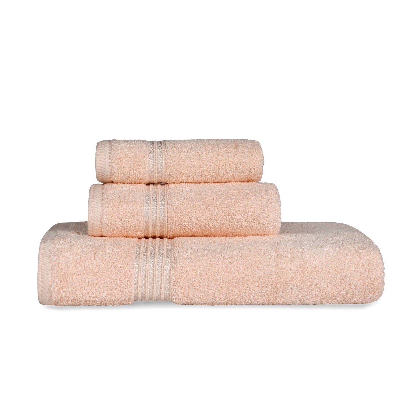 Superior Heritage 3-teiliges saugfähiges Handtuchset aus ägyptischer Baumwolle