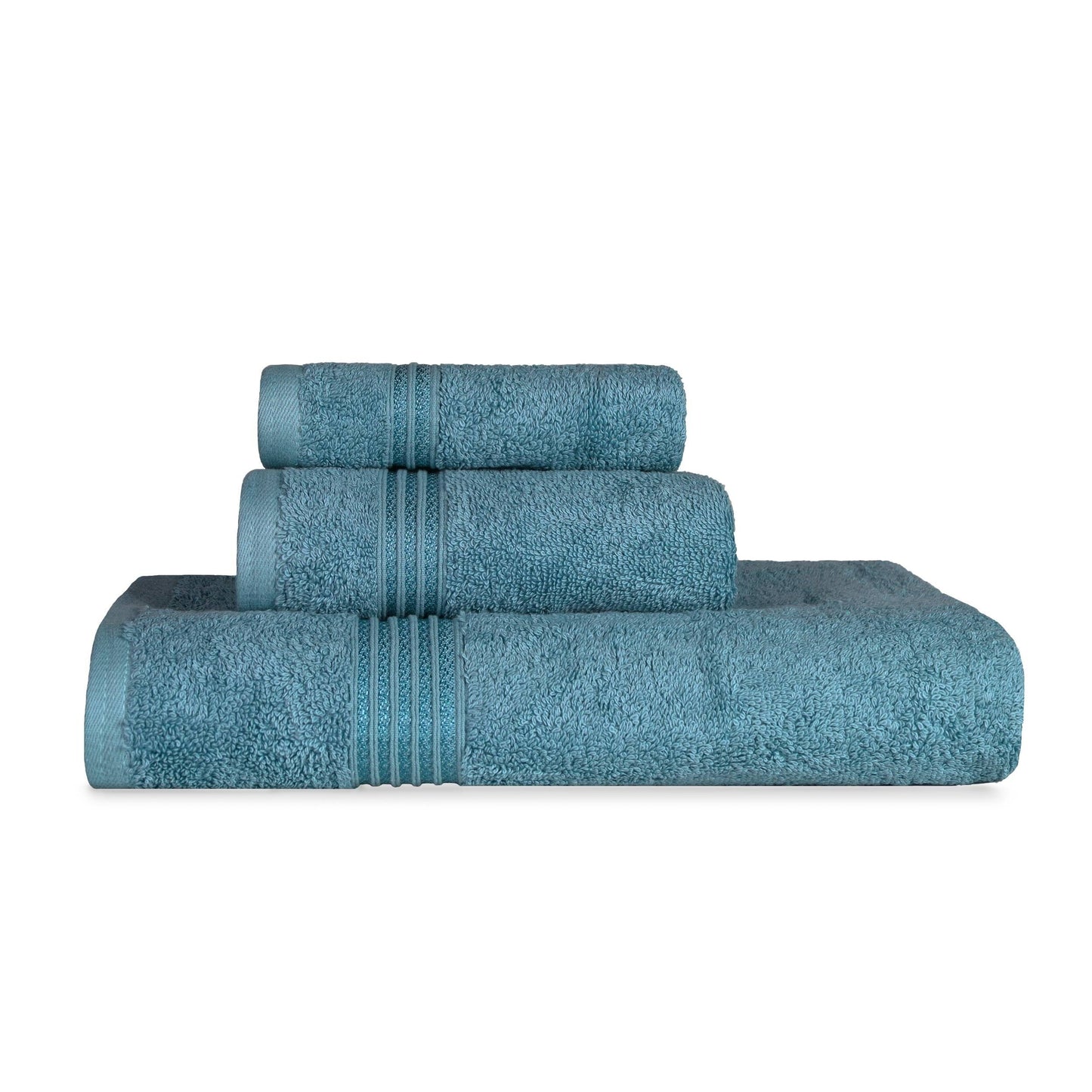 Superior Heritage 3-teiliges saugfähiges Handtuchset aus ägyptischer Baumwolle