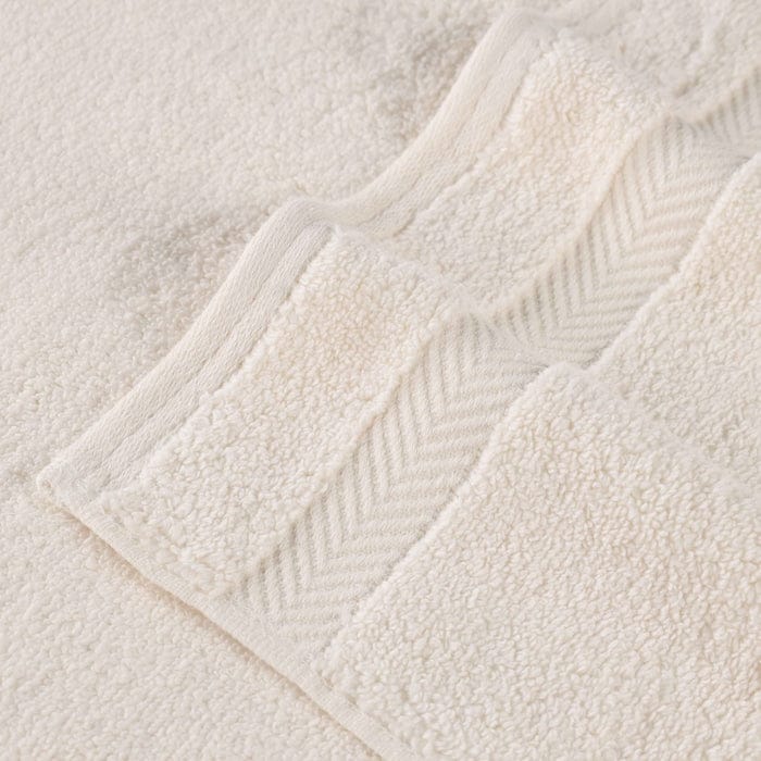 3-teiliges Handtuchset aus äußerst weicher und saugfähiger Zero Twist-Baumwolle