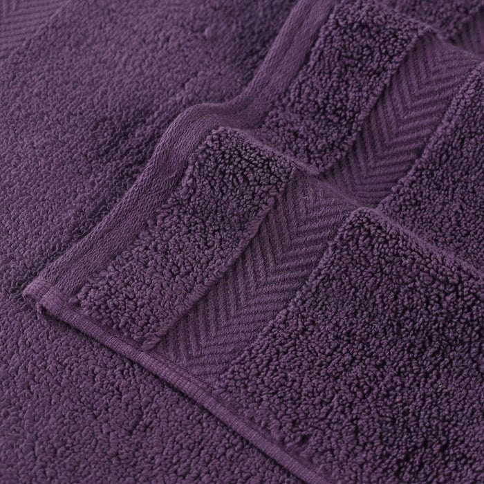 6-teiliges Handtuchset aus äußerst weicher und saugfähiger Zero Twist-Baumwolle