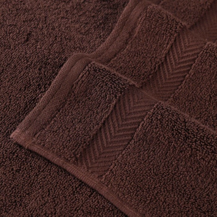 6-teiliges Handtuchset aus äußerst weicher und saugfähiger Zero Twist-Baumwolle