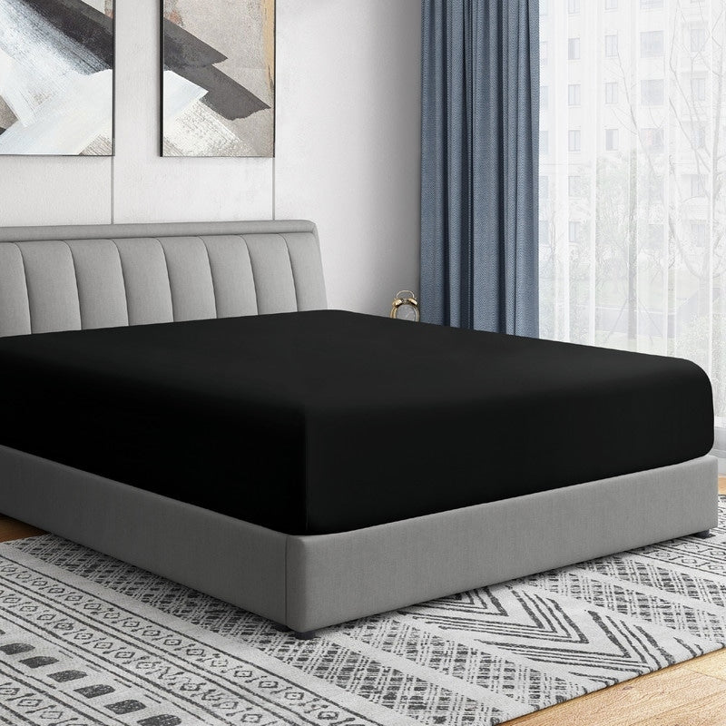Swift Home Doppelt gebürstete Mikrofaser, 18–21 Zoll, extra tiefe Taschen, Einzel-Spannbettlaken