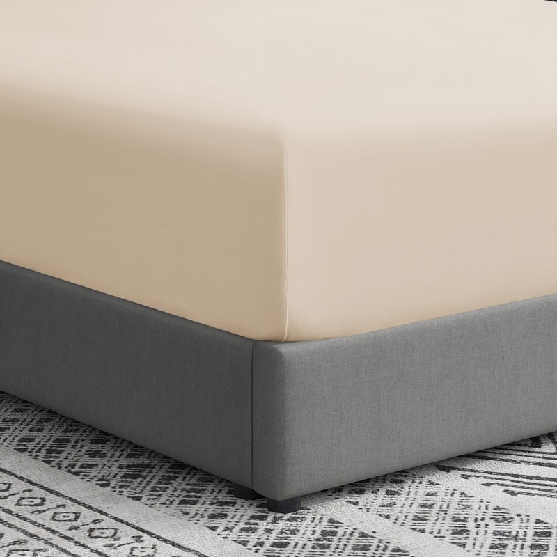 Swift Home Doppelt gebürstete Mikrofaser, 18–21 Zoll, extra tiefe Taschen, Einzel-Spannbettlaken