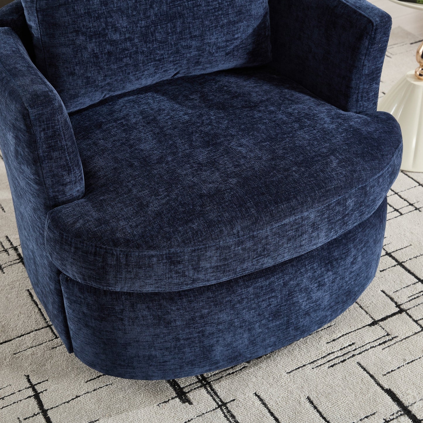 Swivel Chair Modern Office Desk Chair with Adjustable Height and 360 Degree Rotation for Home Office Comfort